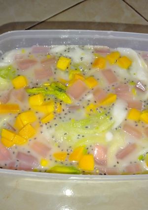 Foto resep Es campur mantull (mantap betul)