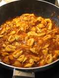 Almu Racinguista con tortelinis a la tommattelli y ersalada p...cucú