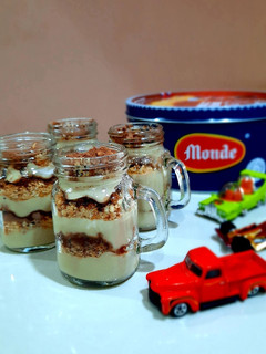 Foto resep Puding Cookies Tiramisu