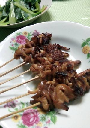 Foto resep Sate Jamur Tiram