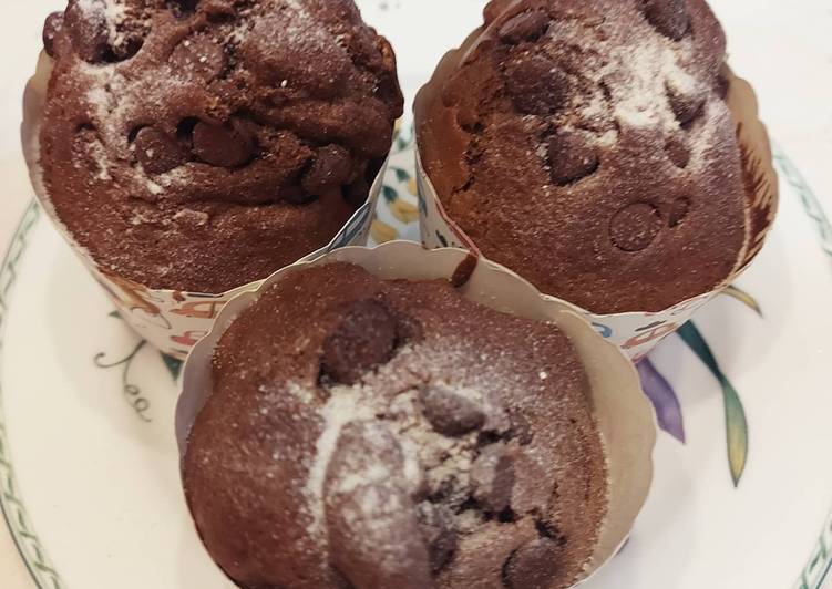 Muffin chocolate chip air fryer