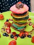 Rainbow pancake🌈
