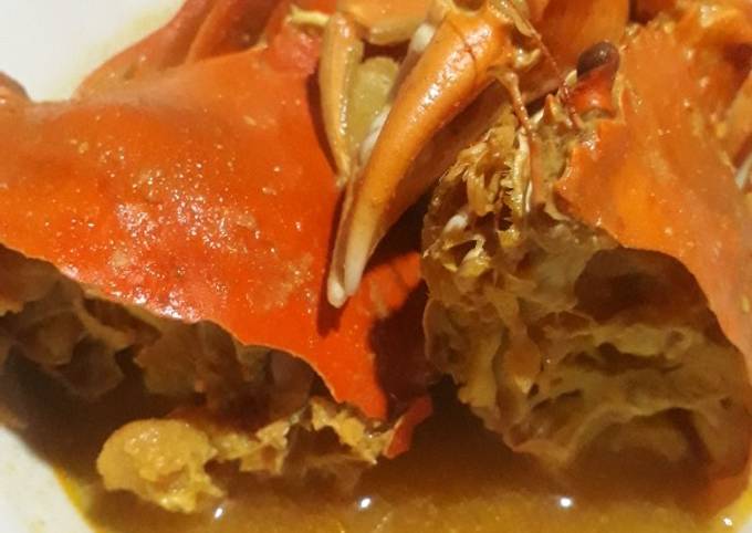 Ternyata begini loh! Cara  memasak Kepiting Kuah Kari  lezat