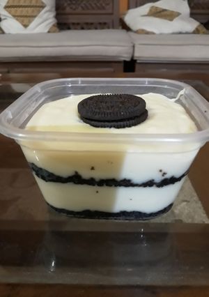Foto resep Puding cheesecake oreo