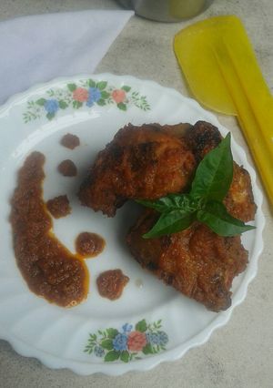 Foto resep Ayam Bakar bumbu Merah