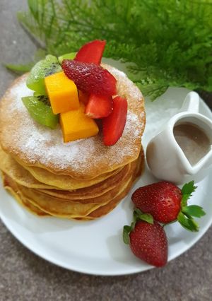 Foto resep Pancake Jagung Oatmeal