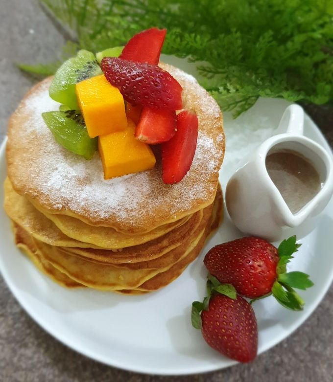 Foto resep Pancake Jagung Oatmeal