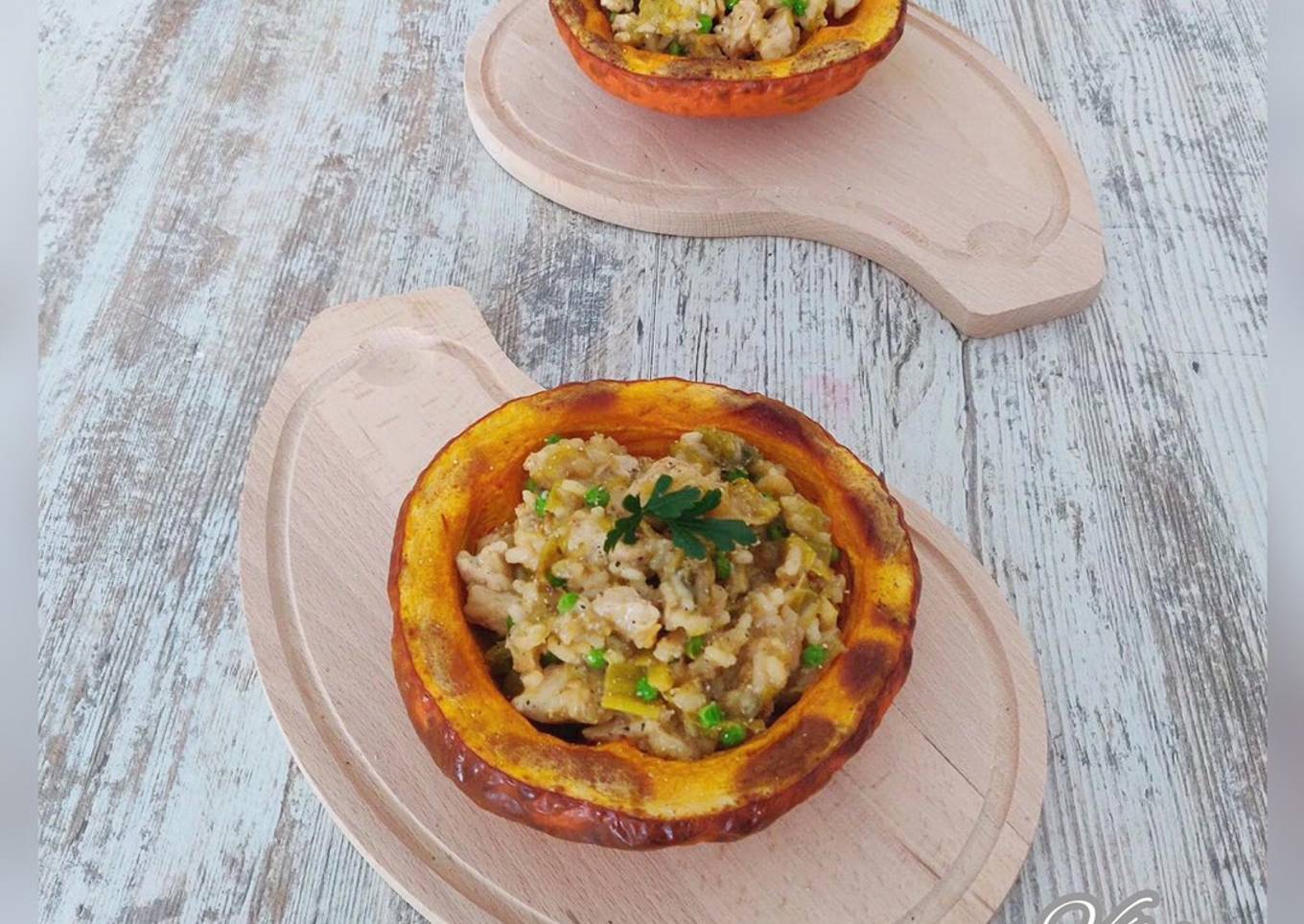Risotto de poulet