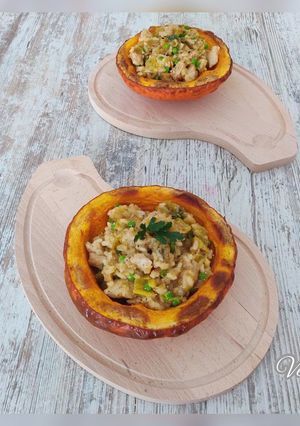 Une photo de Risotto de poulet