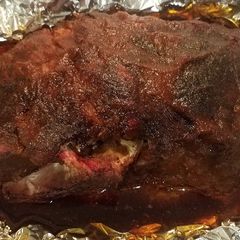 A picture of Smoked pork butt.