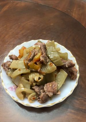 Hình của món Thịt bò kho cải chua.