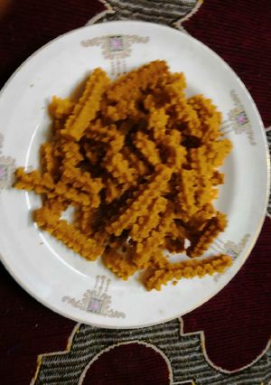 A picture of Murukku / Chakli.