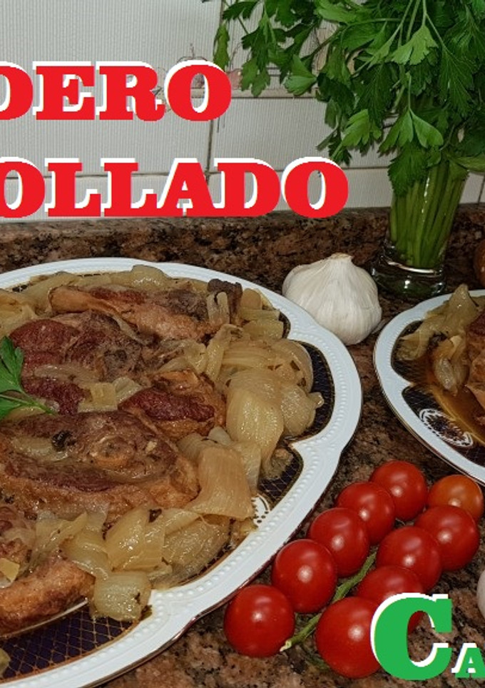 Una foto de Cordero Encebollado