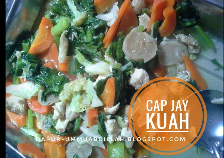 Resep Cap Jay Kuah (Masak Simple tapi Enak) Anti Gagal