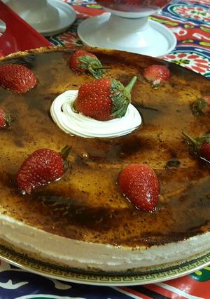 صورة لوصفة تشيز كيك بالكراميل🍰