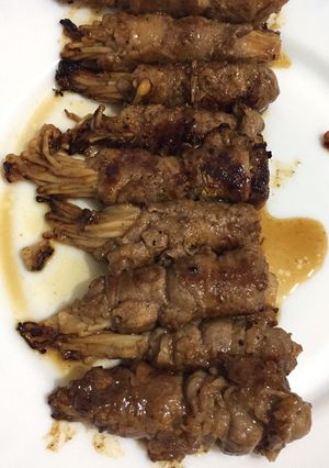 Foto resep Beef Enoki Roll