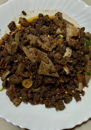 รูปของ ลาบหมูเหนือ(ลาบคั่วจิ้นหมู)