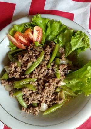 Foto resep Tumis Buncis Daging Giling