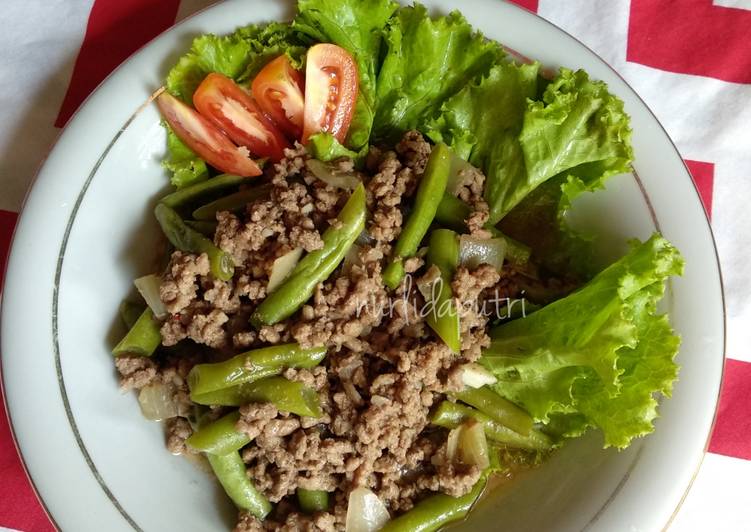 Bagaimana Membuat Tumis Buncis Daging Giling yang Menggugah Selera
