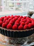 Raspberry Chocolate Tart ❤️(Tart Coklat Raspberry)