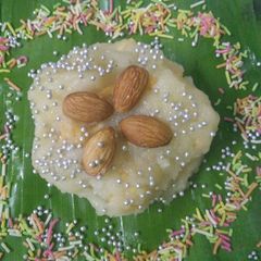 A picture of Sooji Halwa.