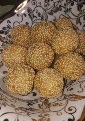 Foto resep Onde-Onde Wijen isi Kacang Hijau 💚
