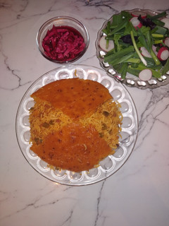 عکسی از دستور لوبیا پلو😋😋