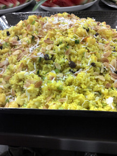 A picture of Hawaiian Rice Salad.