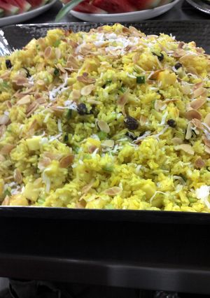 A picture of Hawaiian Rice Salad.
