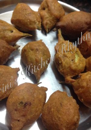 A picture of Brinjal bajiya.