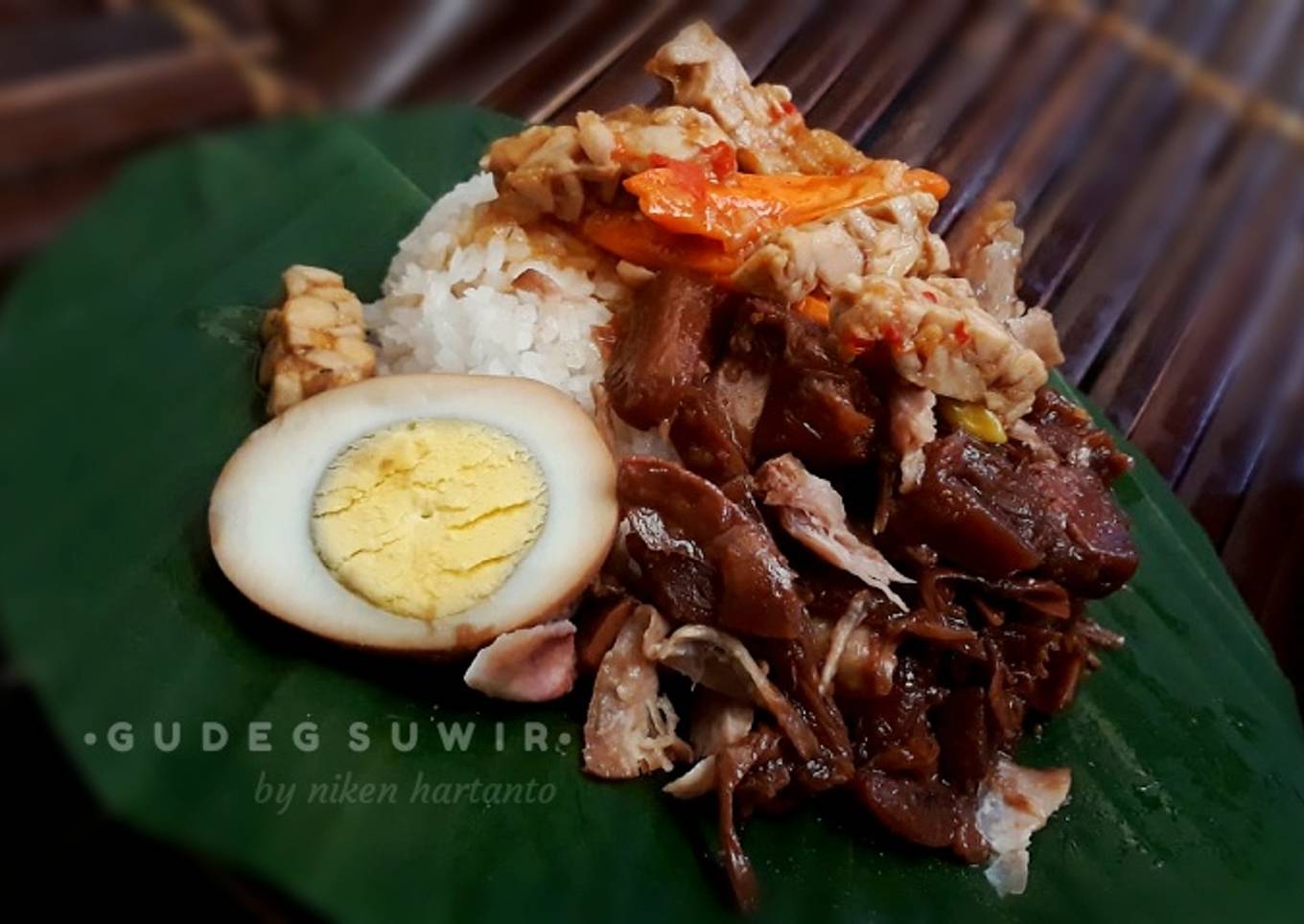 Gudeg suwir simple enak