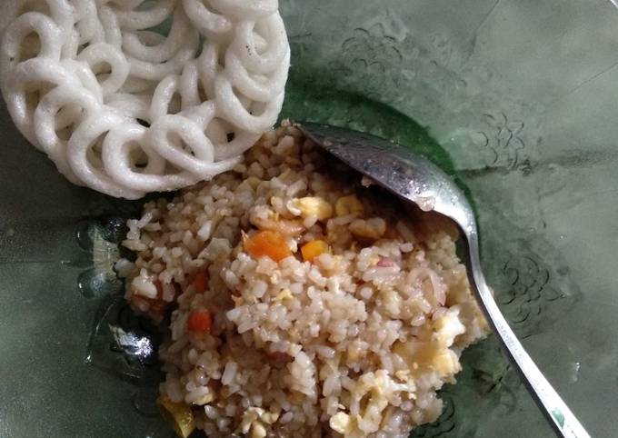 Cara Buat Nasi goreng sambal matah Rumahan