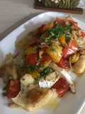 Baccalà con peperoni