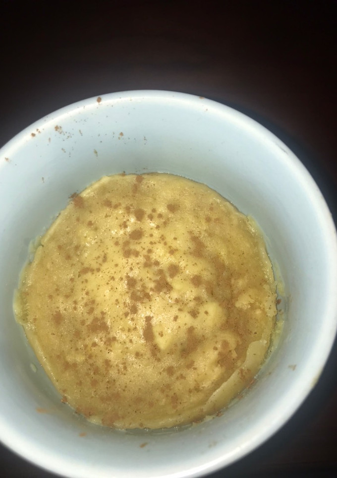 Una foto de Mug cake de plátano