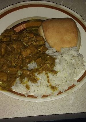 A picture of Curry Chicken.