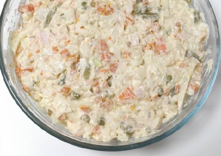 Ensaladilla rusa rápida y sencilla