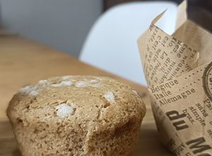 Une photo de 🌿Muffin vanille (sans oeuf et sans gluten)