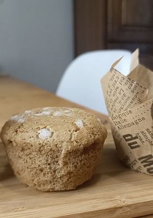 Une photo de 🌿Muffin vanille (sans oeuf et sans gluten)
