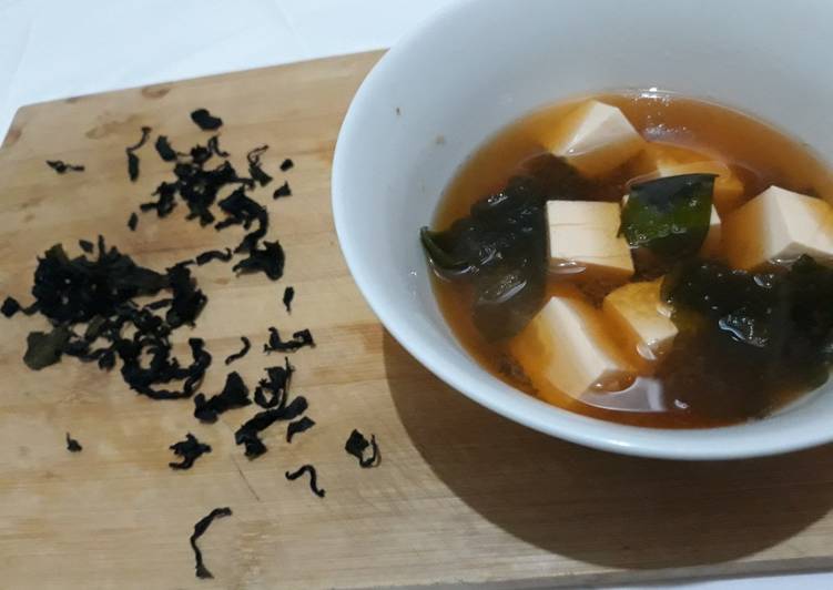 Resep Miso soup ala-me yang Sempurna