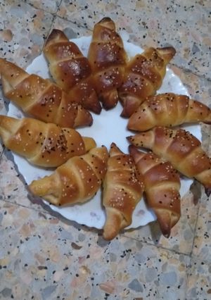 صورة لوصفة ميني كرواسون ولا ألذ 😋