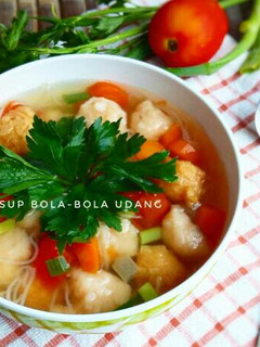 Foto resep Sup Bola-Bola Udang