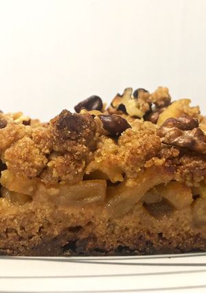 Una foto de Crumble de manzana 🍏