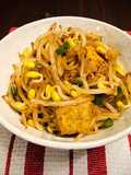 Spicy Soybeans Sprouts and Tofu Salad