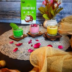 A picture of Vegan Thandai Shots.