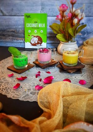 A picture of Vegan Thandai Shots.