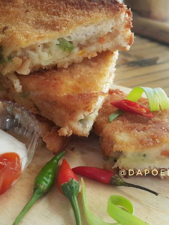 Foto resep Sandwich goreng isi Ragout Ayam
