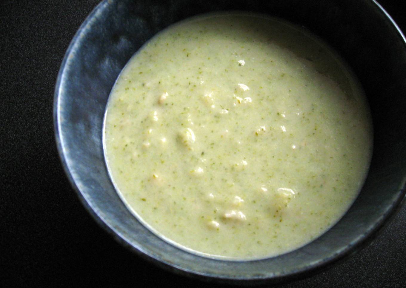 Creamy Soup of Broccoli That Turned Yellow