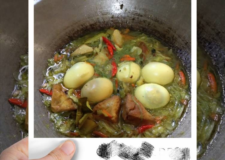 Bagaimana Menyiapkan Soto Telor+tahu tanpa ayam Anti Gagal