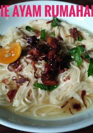 Foto resep Mie Ayam Rumahan Simpel Banget