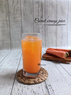Foto resep Carrot orange juice